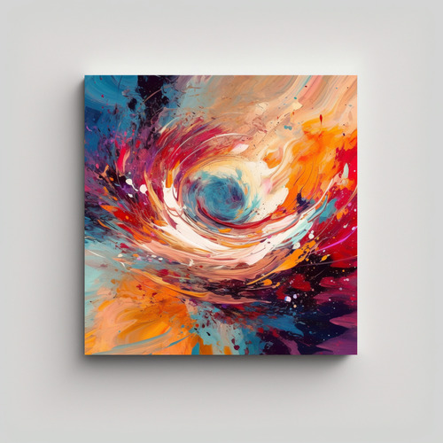 50x50cm Pintura Abstracta Estilo Estilo Óleo De La Modernid