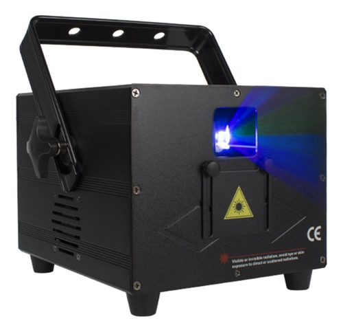 El Escáner A Todo Color Del Efecto 3d 3000mw Rgb Enciende