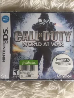 Juego Nintendo Call Of Duty World At War