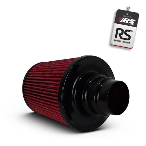 Imagem 4 de 7 de Filtro De Ar Esportivo Duplo Fluxo Multi678rsdl Vermelho