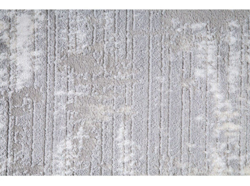 Tapete Super Soft Qaza Abstrato Cinza 1,50 X 2,00 M 150x200