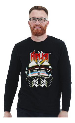 Polera Ml Aria Hero Of A Speedway Metal Impresión Directa