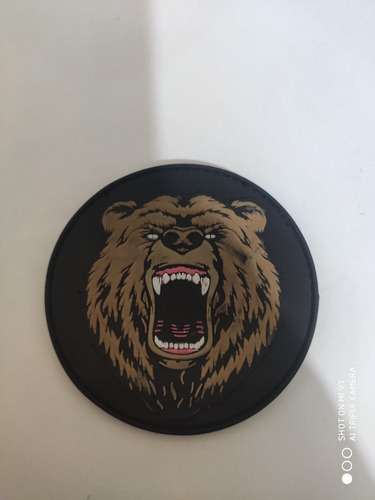 Insignia De Pvc Oso 