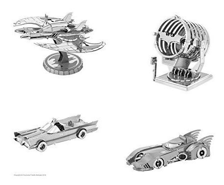 Fascinations Metal Earth 3d Cut Cut Model Kits Juego De 4 Ba