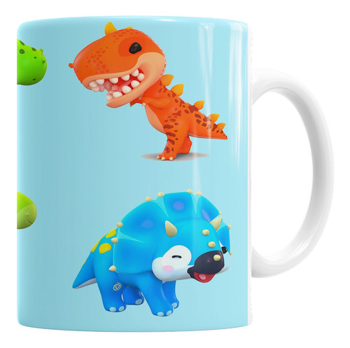 Taza Dinosaurios Cerámica 