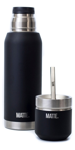 Imagen 4 de 6 de Nuevo Termo Matte Acero Inoxidable 1 Litro