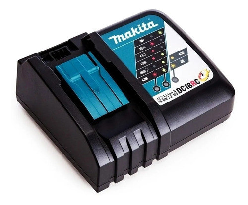 Carregador De Baterias - Dc18rc / 18 Volts / Bivolt - Makita