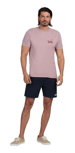 Playera Slim Fit Manga Corta Lee Hombre 382
