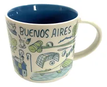 Comprar Taza Starbucks - Buenos Aires- De Colección Color Blanco Buenos Aires