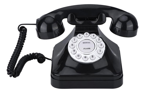 Teléfono De Marcación Giratoria, Decoración Especial Para