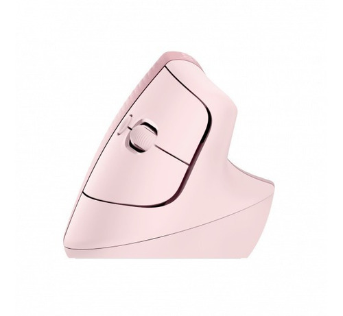 Mouse Ergonômico Sem Fio Lift Destro Rosa Logitech Cor Rosado