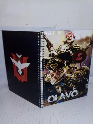 Caderno Personalizado - Free Fire