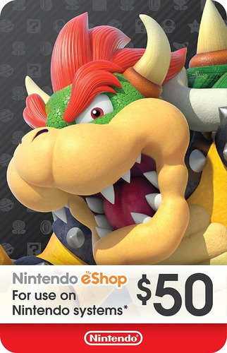 Nintendo Eshop 50 Usd Switch / Wii U / 3ds