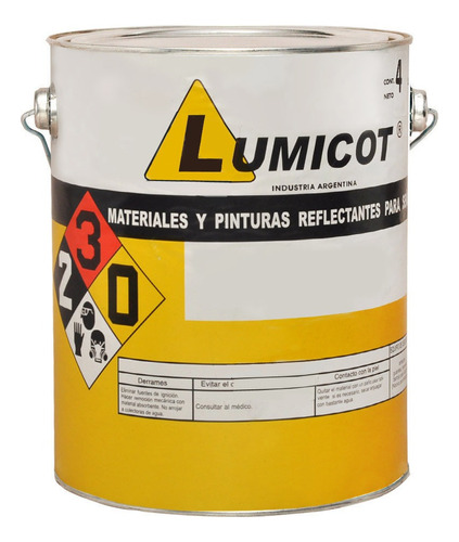 Pintura Lumicot Señalización Vial 18l Blanco - Rex