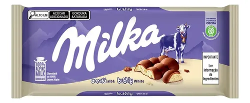 Chocolate Bubbly White 95g Milka