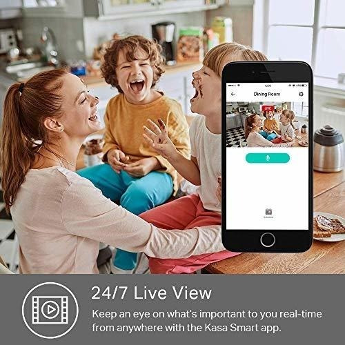 Imagen 5 de 7 de Kasa Spot By Tplink Camara De Seguridad Wifi Para Interiore