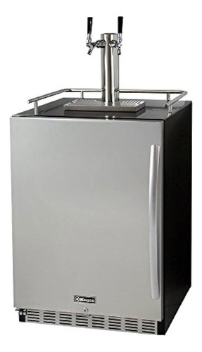 Kegco Hk38bsu-l-2 Kegerator, 2 Grifos, Bisagra Izquierda