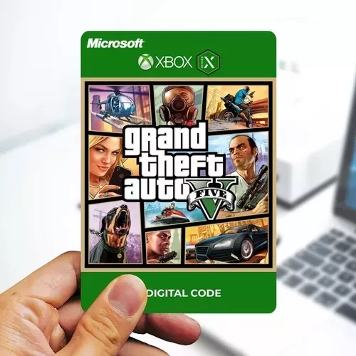 Grand Theft Auto V (xbox Series X, s) Código 25 Dígitos