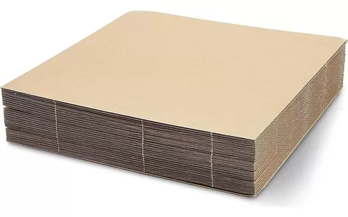 50 Cajas De Carton Microcorrugado Kraft 20x11.5x10 Cms 19011 - $ 670