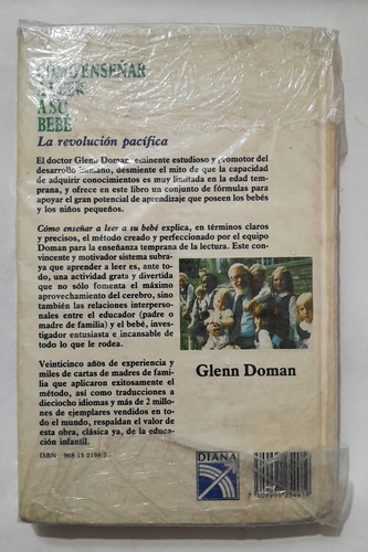 Cómo Enseñar A Leer A Su Bebé Glenn Doman Pasta Dura (Usado)