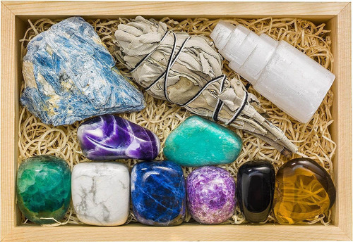 Cristales Premium Piedras Para Yoga Meditacion Relax Hogar