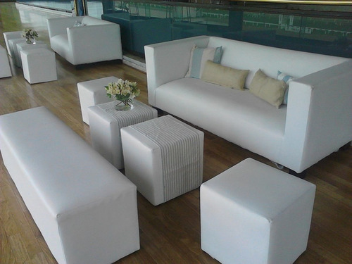 Imagen 5 de 5 de Alquiler Puff Led, Estufa Hongo, Gazebos, Carpas, Y Mas....