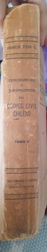 Codigo Civil Chileno - 1857-1926 (concordancias Y Jurisprud)