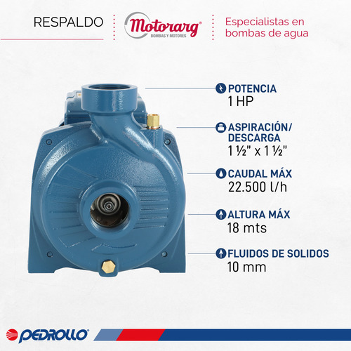 Imagen 2 de 9 de Bomba Industrial Pedrollo Ngam 1a 1 Hp