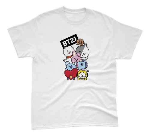 Remera Bt21 Kpop Unisex