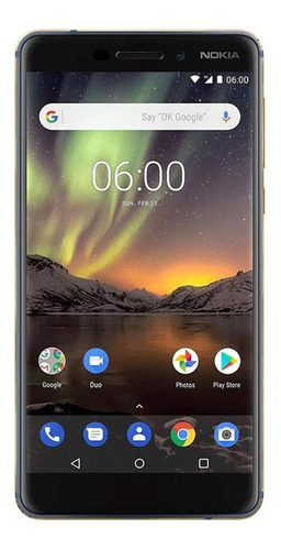 Nokia 6.1 Dual SIM 32 GB azul/oro 3 GB RAM