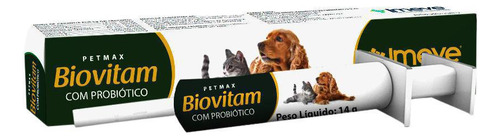 Biovitam Probiotico Imeve Suplemento Vitamínico P Gatos Cães