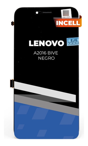 Lcd Para Lenovo A2016, Bive Negro