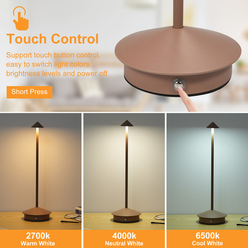 Candeeiro De Mesa Stepless Couple Table Led Mesa/restaurante