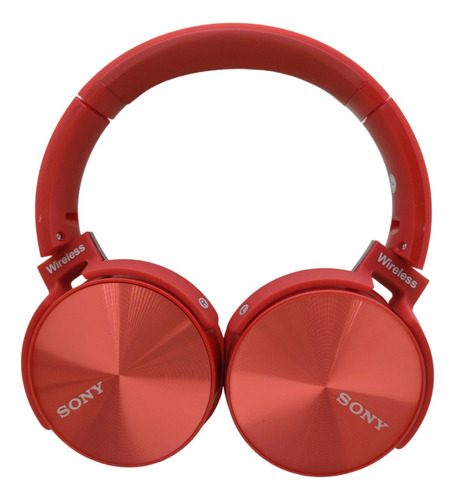 Audifonos Sony Inalambricos Diadema Bluetooth Red