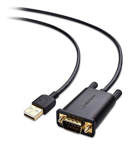 Cable Matters Usb A Db9, 3 Pies/negro