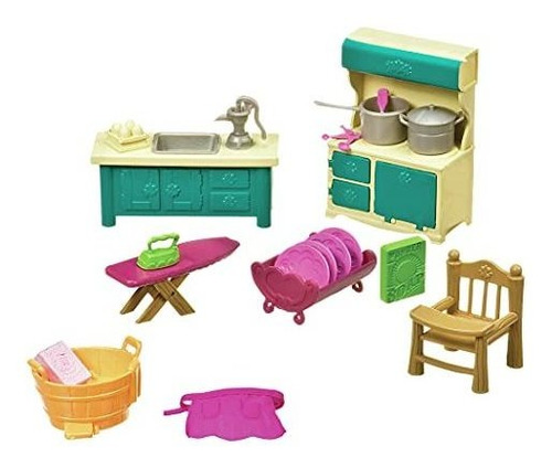 Li L Woodzeez Kitchenette Conjunto De Limpieza