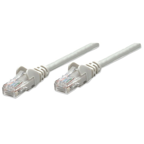 Cable Ethernet Patch 1m Cat 6 Utp Gris 340373 Intellinet