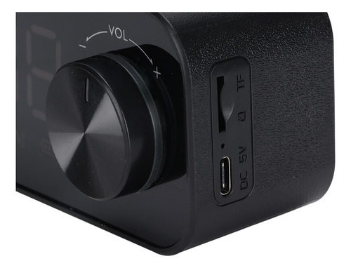 Reloj Bt Speaker Lights B126, Multifuncional, Ajustable