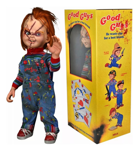 Réplica do Boneco Chucky Bride Of Chucky Neca Toys Tamanho Real 1/1 76,2cm