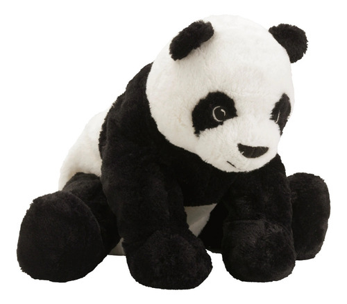 Tierno Oso Panda De Peluche Suave Clasico 30 Cm Amigo Juego