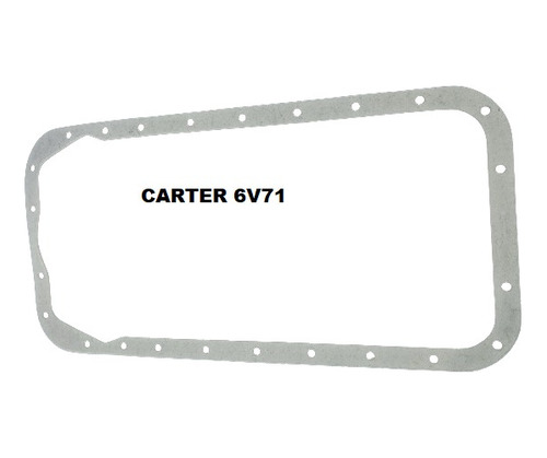 Empacaduras De Carter Para Motores Detroit Diesel Varias