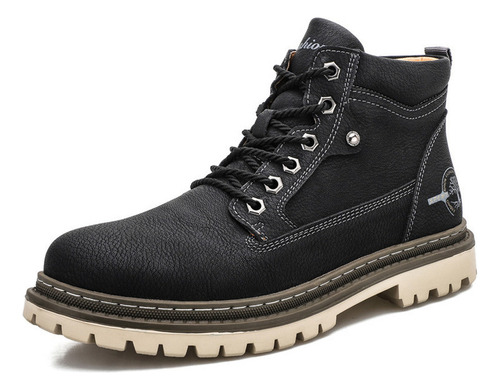 Retro Martin Botas Moda Tendencia Zapatos De Hombre Calidad