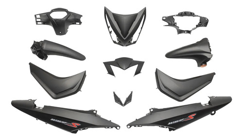 Kit Plasticos Honda Wave 110s Completo