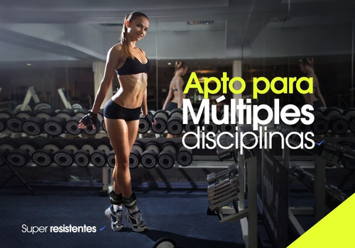 Imagen 6 de 8 de Pesas Tobilleras Par 8kg Deportivas Piernas Tobillos Fitness