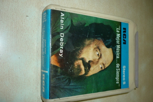 Alan Debray La Mejor Musica  Magazine 8 Track Tape Excelente