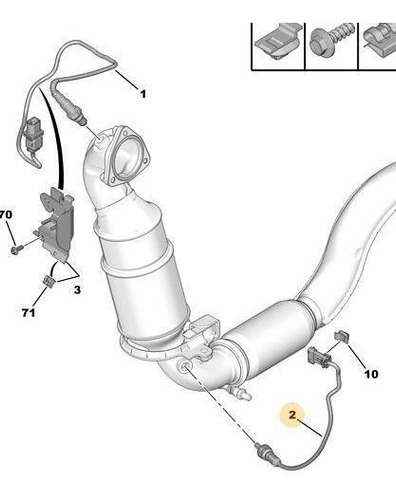 Sonda Oxigeno Peugeot 408