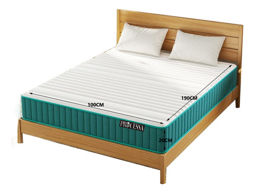 Colchon Individual En Caja Memory Foam Colchon Ortopedico