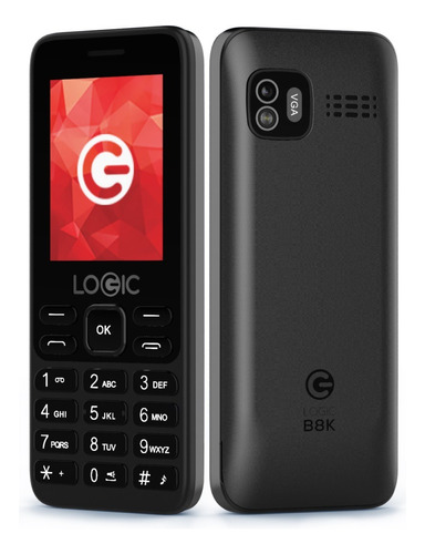 Logic B8k Celular Basico 3g Con Redes Sociales