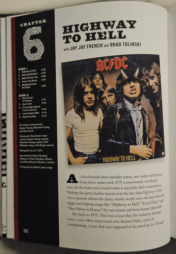 Ac/dc - Album By Album (libro Pasta Dura) (Usado)