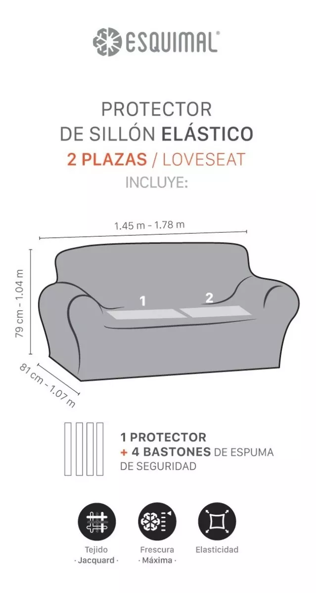 Tercera imagen para búsqueda de cubre sillones